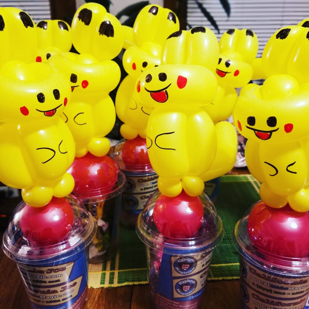 Birthday Ideas - Balloon Candy Cups 2