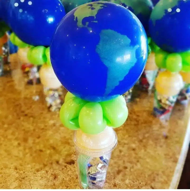 Fun Birthday Ideas - Balloon Candy Cups 3